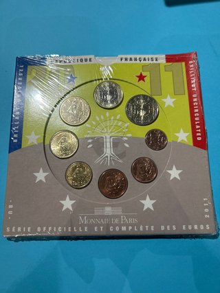 Set Oficial de Monedas Francia 2011