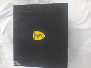 Caja Reloj Ferrari Negra Vacía
