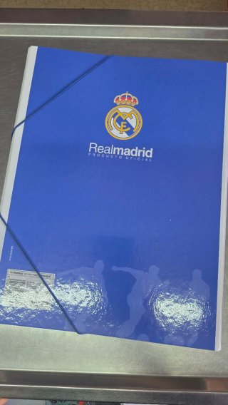 Carpeta Retro Real Madrid Roberto Carlos 2002/03
