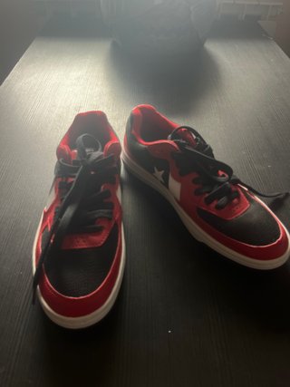 Scarpe Converse Rosso e Nero