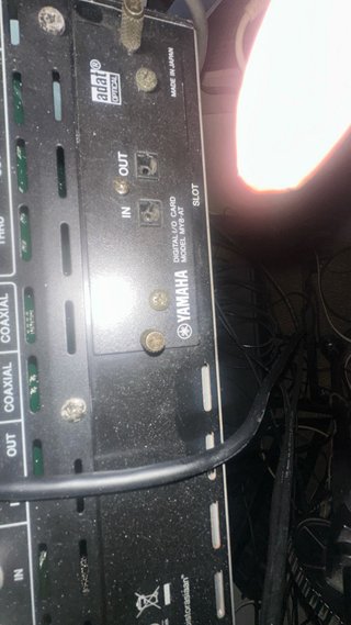 Yamaha 01V96i + MY8-AT ADAT + Flight Case