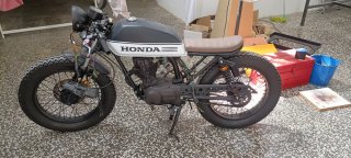 Proyecto Honda 125CG Café Racer