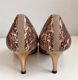 Zapatos de Tacón Estampado preciosos leopardo