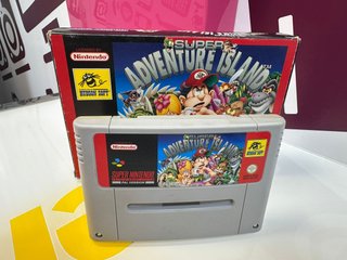 Videojuego SNES Super Adventure Island