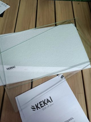Chimenea bioetanol de mesa 35,5x18x20,5 cm KEKAI