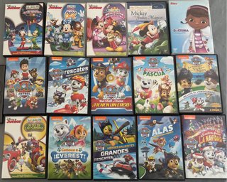 Lote de 15 Películas Infantiles en DVD
