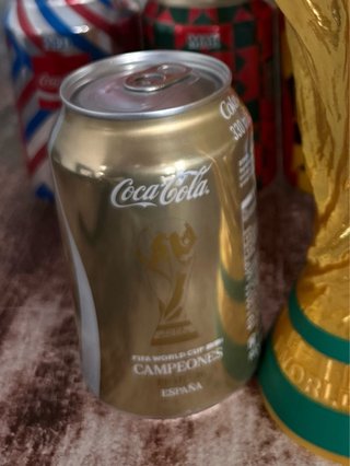 Lata Coca Cola Campeones del Mundo España