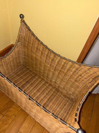 Revistero de Mimbre Artesanal