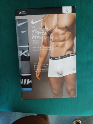 Pack 3 Bóxers Nike Everyday Cotton Stretch