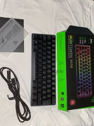 Teclado gaming compacto Razer Huntsman Mini 60%