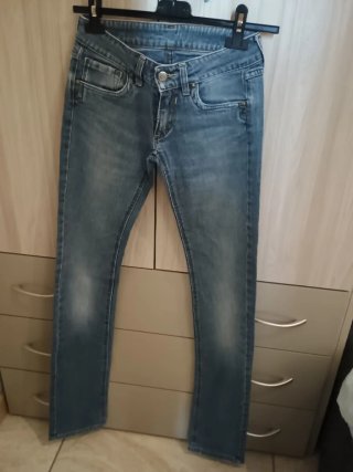 Jeans donna blu
