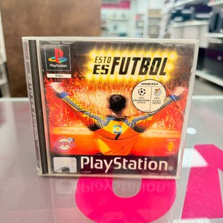 Videojuego PS1 Esto es futbol