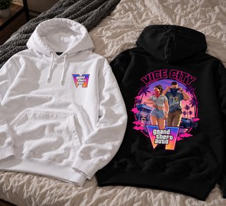 Sudaderas GTA Vice City (Blancos y Negros)