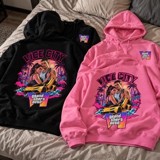 Sudaderas GTA Vice City (Blancos y Negros)