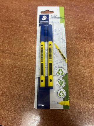 2 Penne Staedtler Noris punta 0,6 mm