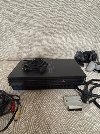 Consola PlayStation 2 Negra + 3 Juegos