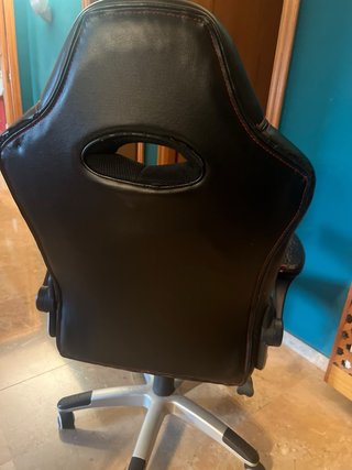 Silla Gaming Negra y Blanca