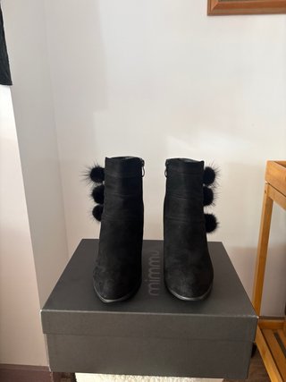Botines Benini Exclusive ante negro