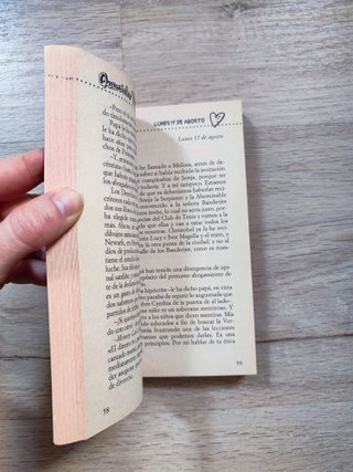 Libro "Querido diario..." colección Chicas