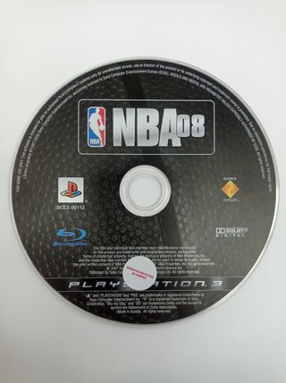 Videojuego Ps3 nba 08