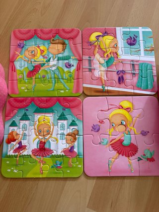 Puzzle Bailarina (4puzzles)