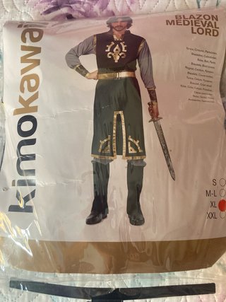 Disfraz Medieval Lord Kimokawaii