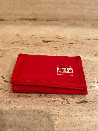 Cartera Winston Roja Coleccionismo