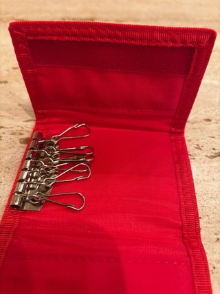 Cartera Winston Roja Coleccionismo
