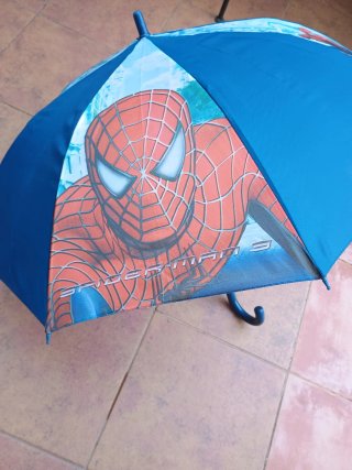 Paraguas Infantil Spiderman 3 Azul/Rojo