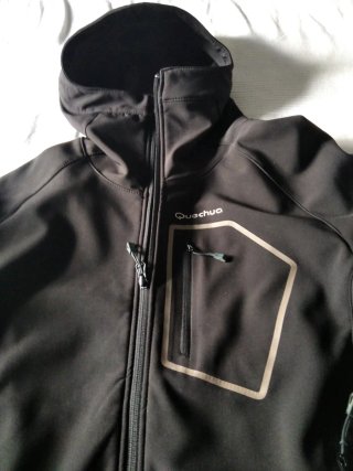 Chaqueta Quechua Negra Talla L