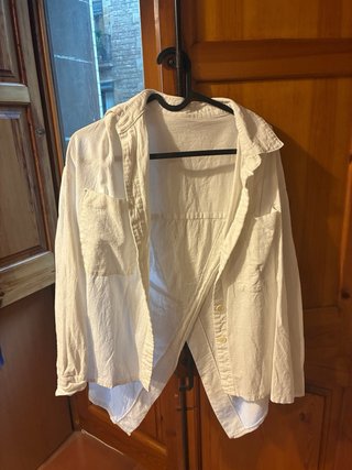 Camisa Blanca Estilo Coreano Talla S