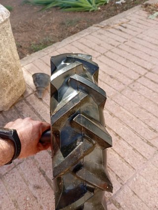 Par de Ruedas para Motocultor