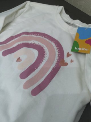 Sudadera niña con Arcoíris Tallas 2-4 y 4-6 años