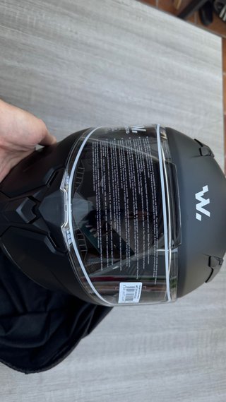 Casco integral de Moto Negro Talla XL NUEVO