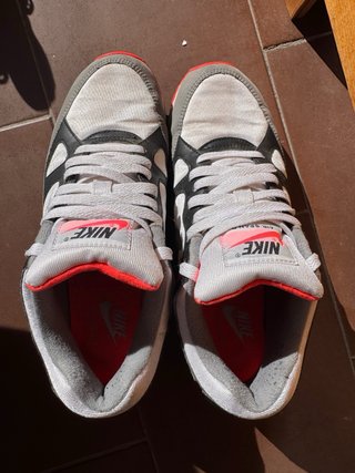 Zapatillas Nike Air Span II Gris/Rosa