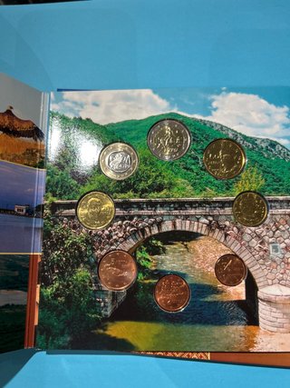 Cartera de Monedas Euro Grecia 2014