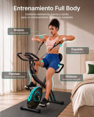 Bicicleta Estática Plegable Merach
