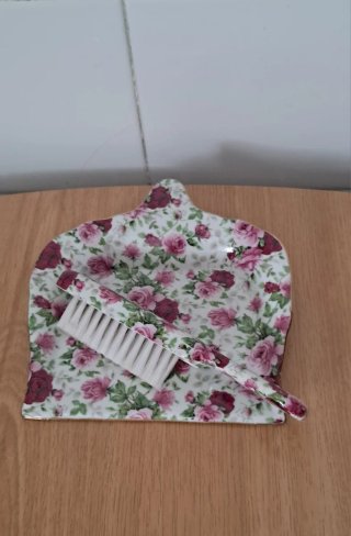 Recogemigas Vintage con Estampado Floral