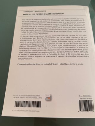 Manual de derecho administrativo