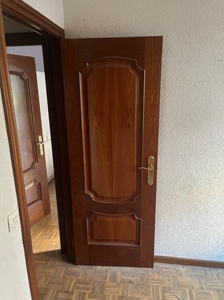 Puerta de paso madera