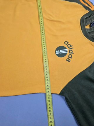 Sudadera Con Capucha Adidas Naranja y Verde Oliva