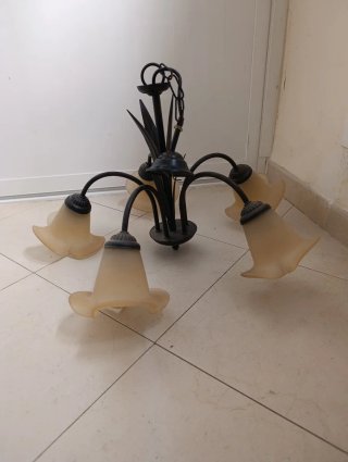Lámpara de Techo con 5 Brazos
