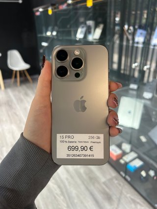 iPhone 15 Pro Natural 256GB 100% Garantía