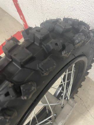 Neumatico con llanta ,nueva para estrenar pitbike
