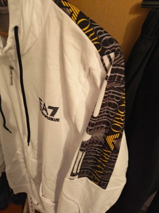 Conjunto EA Emporio Armani Blanco y Negro