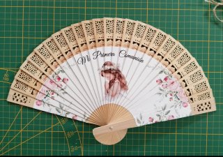 Abanicos de Madera Personalizados