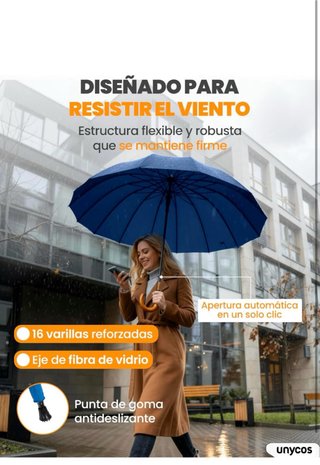 Paraguas Transparente para Eventos
