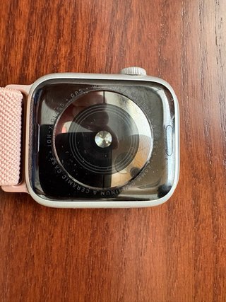 Apple Watch con correa elástica