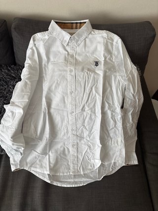 Camisa Burberry Blanca Talla L sin estrenar