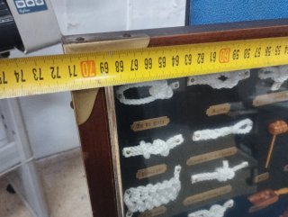 Cuadro Nudos Marineros Madera